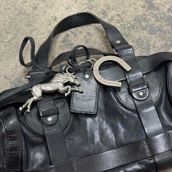 Y2K Authentic Vintage Chloé Kerala Bag - Black Leather - Picture 4 of 7